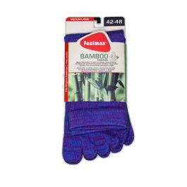 Feelmax Bamboo mottled blue, barefoot shoe
